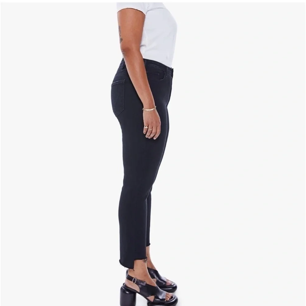 Mother The Insider Crop Step Fray in Night in Paris Size 23 NWT